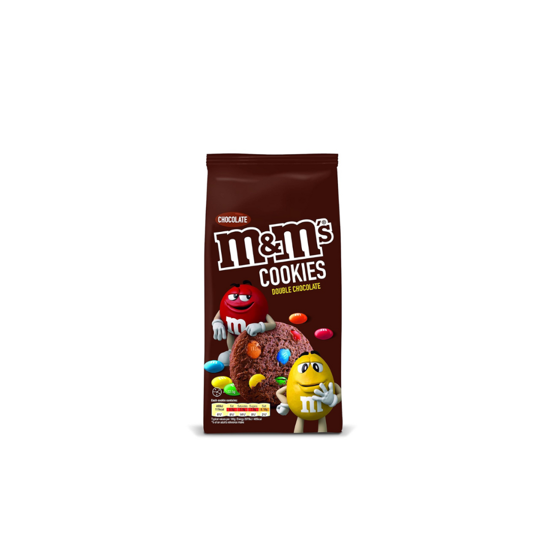 M & M MARS Double Chocolate Cookies, 180g