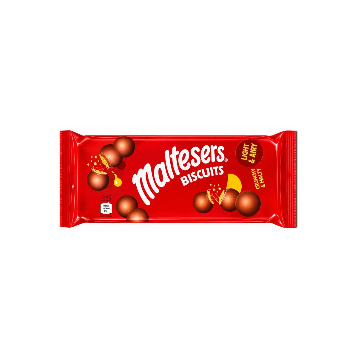 Maltesers Biscuits Light & Airy Crunchy Malt Chocolate Biscuits