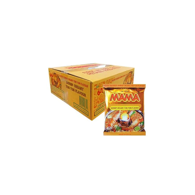 Mama Creamy Shrimp Tom Yum Instant Noodles 30x55g Case