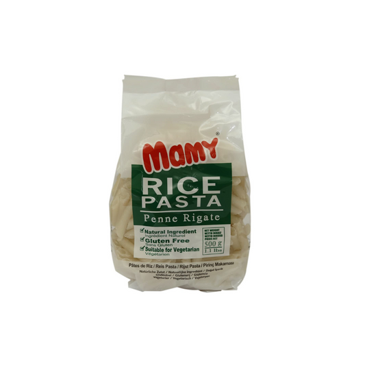 Mamy Rice Penne Rigate Pasta, 500g