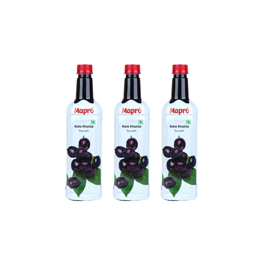 Mapro Kala Khatta Crush 750ml (Pack of 3)