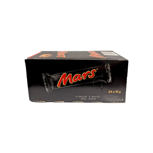 Mars Nougat and Caramel Filled Chocolates Bar Box (24 x 51g)