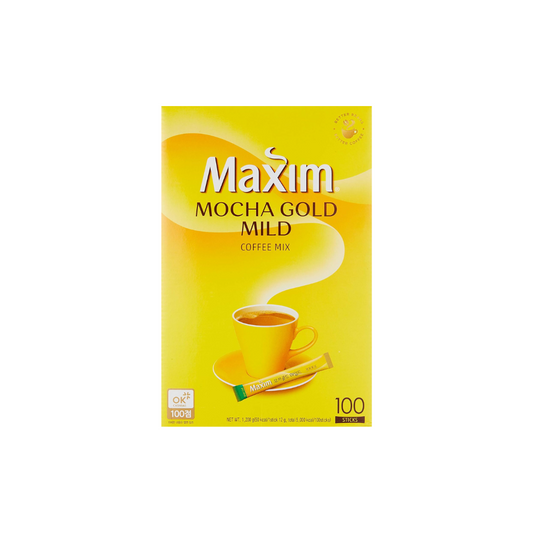 Maxim Mocha Gold Mild Coffee Mix 100 Sticks, 1200g