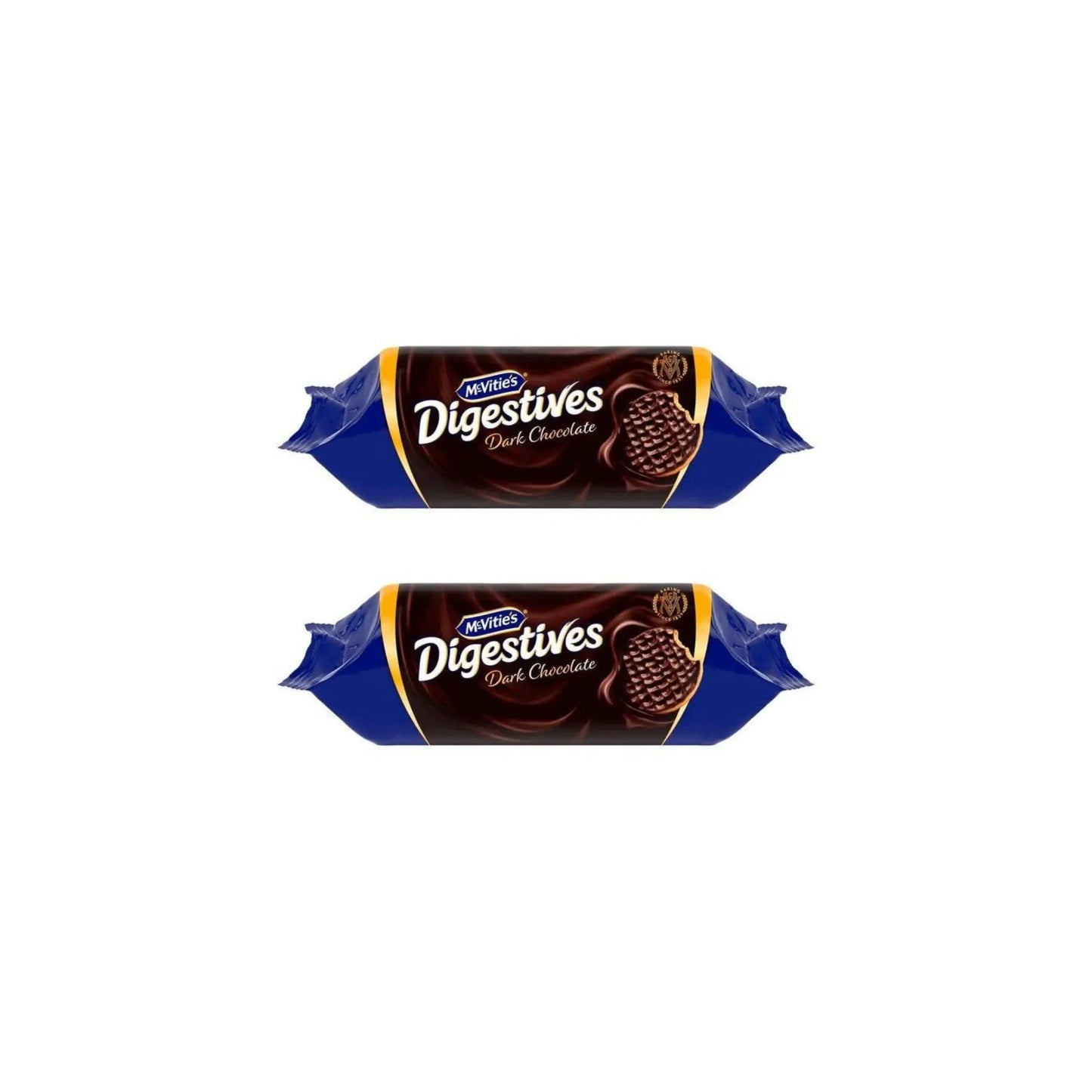 mcvities chocolate digestives 266g (Pack of  2)