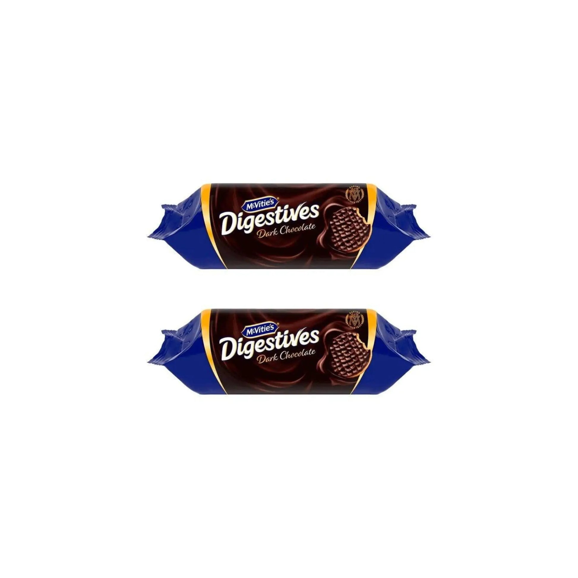 mcvities chocolate digestives 266g (Pack of  2)