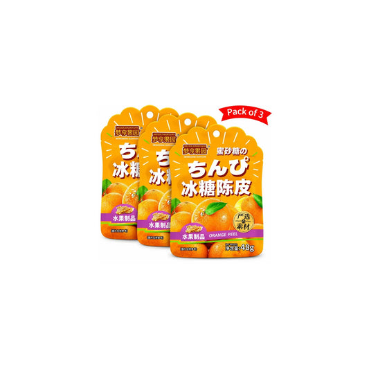 Mengxiang Guoyuan Orange Peel 48g (Pack of 3)