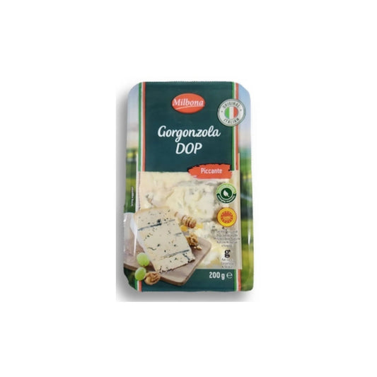 Milbona Gorgonzola Dop - Piccante Cheese 200g