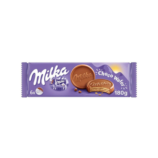 Milka Biscuit Collection Choco Wafer Pouch, 180g 