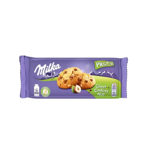 milka Pieguski Choco Nut imported Cookies  (135g)