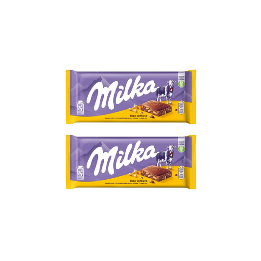 Milka Riso Soffiato 100g (Pack Of 2)
