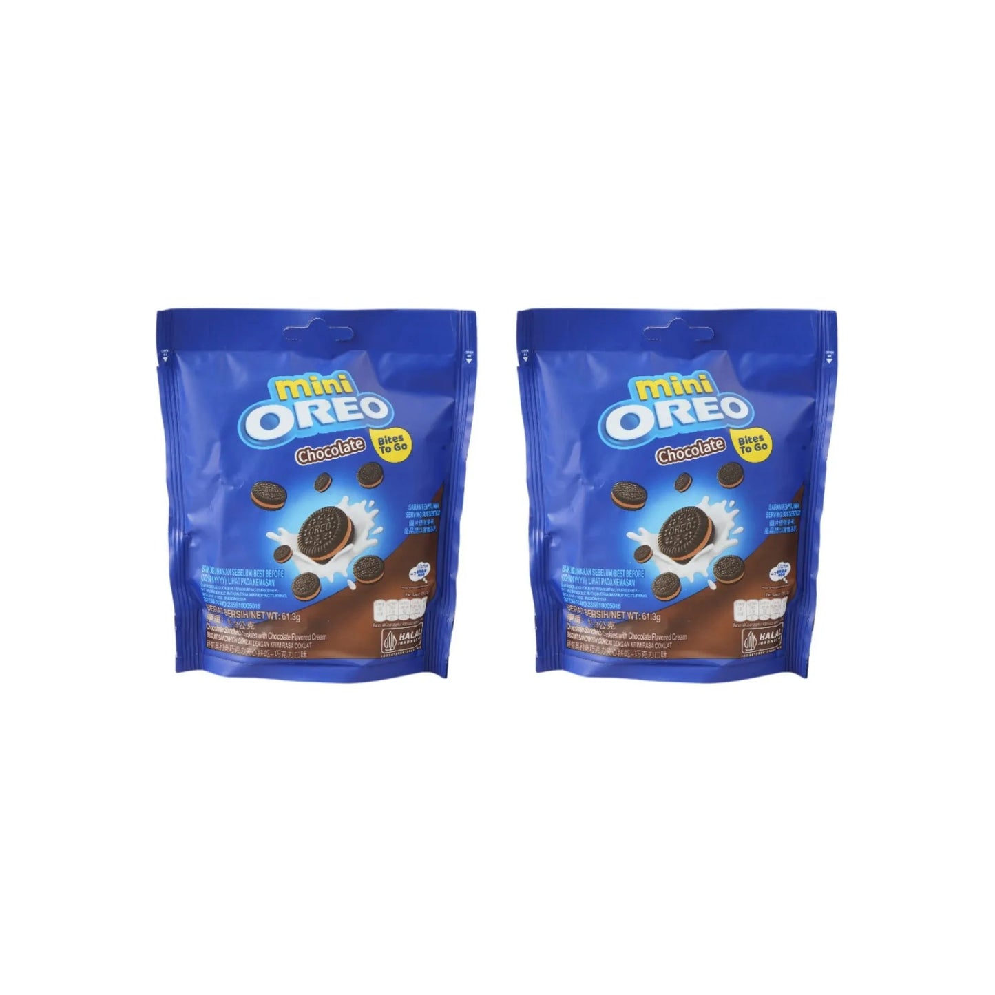Mini Oreo Chocolate Biscuits 58g (Pack of 2)