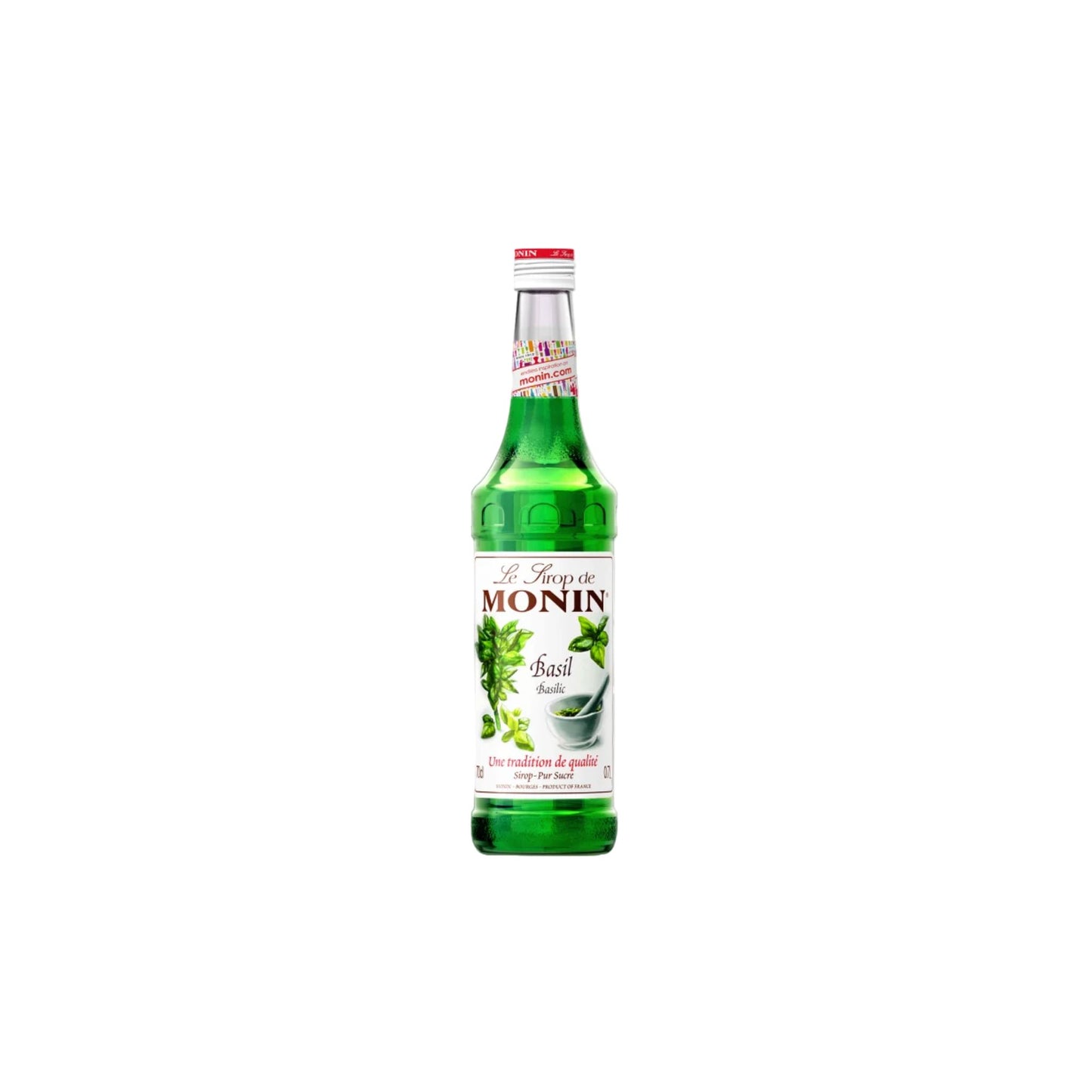 Monin Basil Syrup bottle 700ml