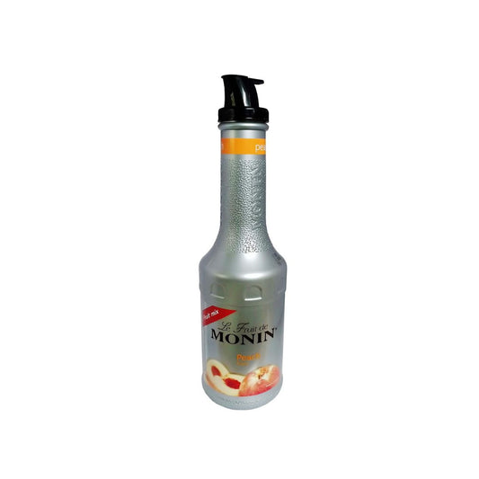 Buy Monin Puree Peach Syrup Bottle, 1L