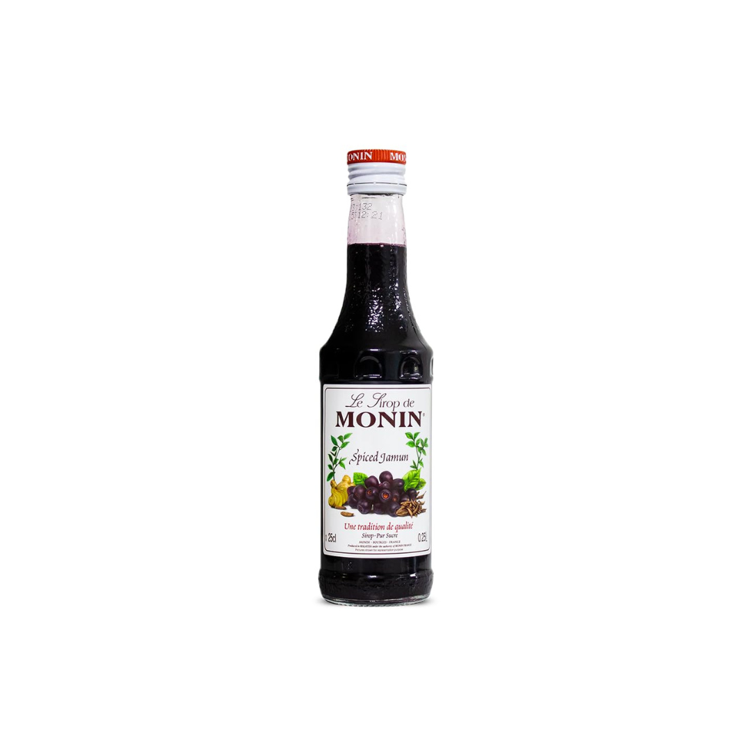 Monin Spiced Jamun Syrup Bottle, 700ML