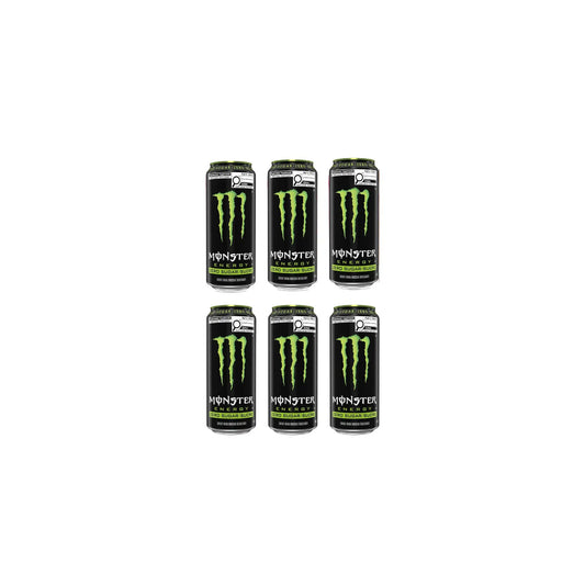 Monster Energy Drink Zero Sugar Original Flavour DECADENT Each 500ml (Pack of 6)