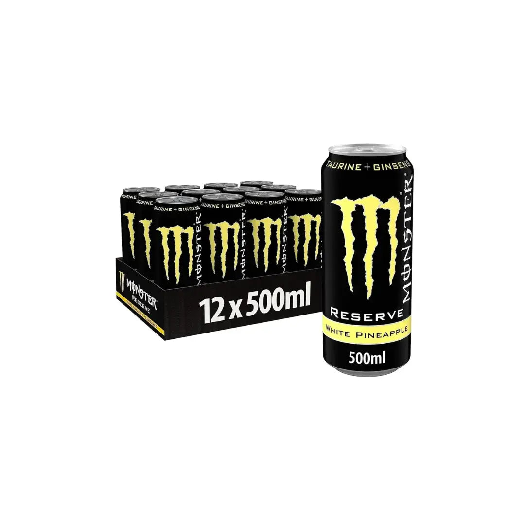 Monster Energy Reserve White Pineapple 500ml Pack of 12