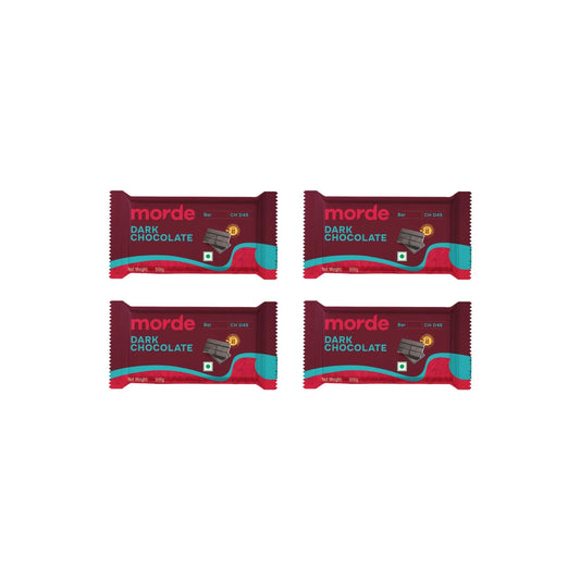 Morde Dark Chocolate Ch D45 500g (Pack of 4) – Premium Dark Chocolate for Baking & Coating