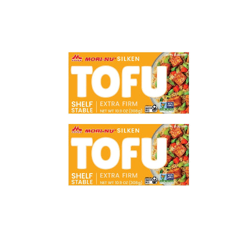 Mori-Nu Silken Tofu Shelf Stable Extra Firm 308g (Pack of 2)