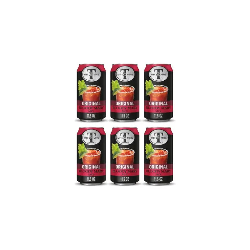 Mr. & Mrs. T's Bloody Mary Mixer 163ml (Pack of 6)
