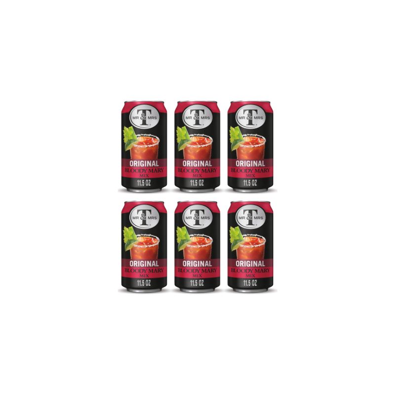 Mr. & Mrs. T's Bloody Mary Mixer 163ml (Pack of 6)
