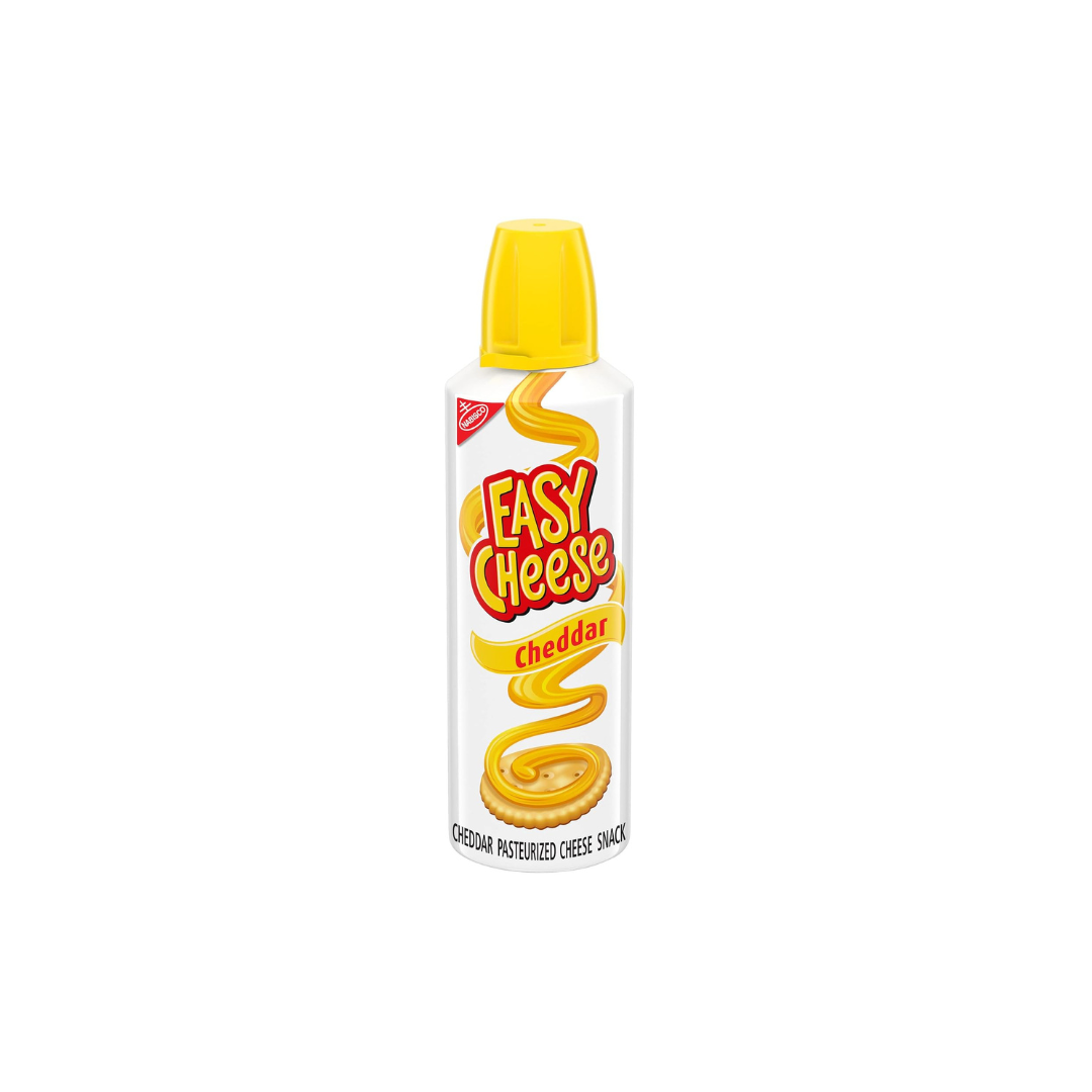 Nabisco Easy Cheese - Cheddar Cheese Spray, 226g Bottle 