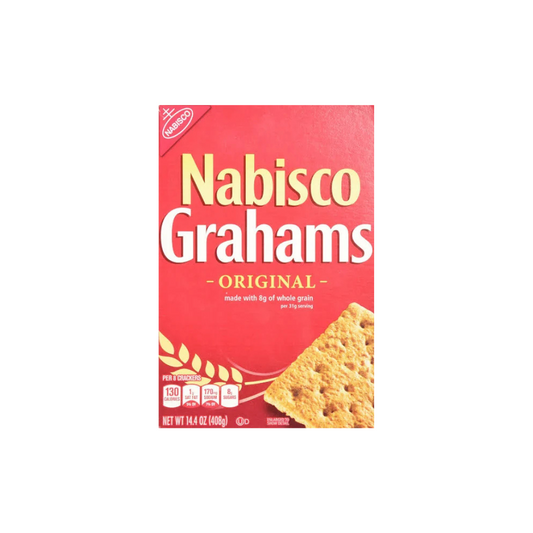 Nabisco Grahams Original Whole Grain Crackers 408g 