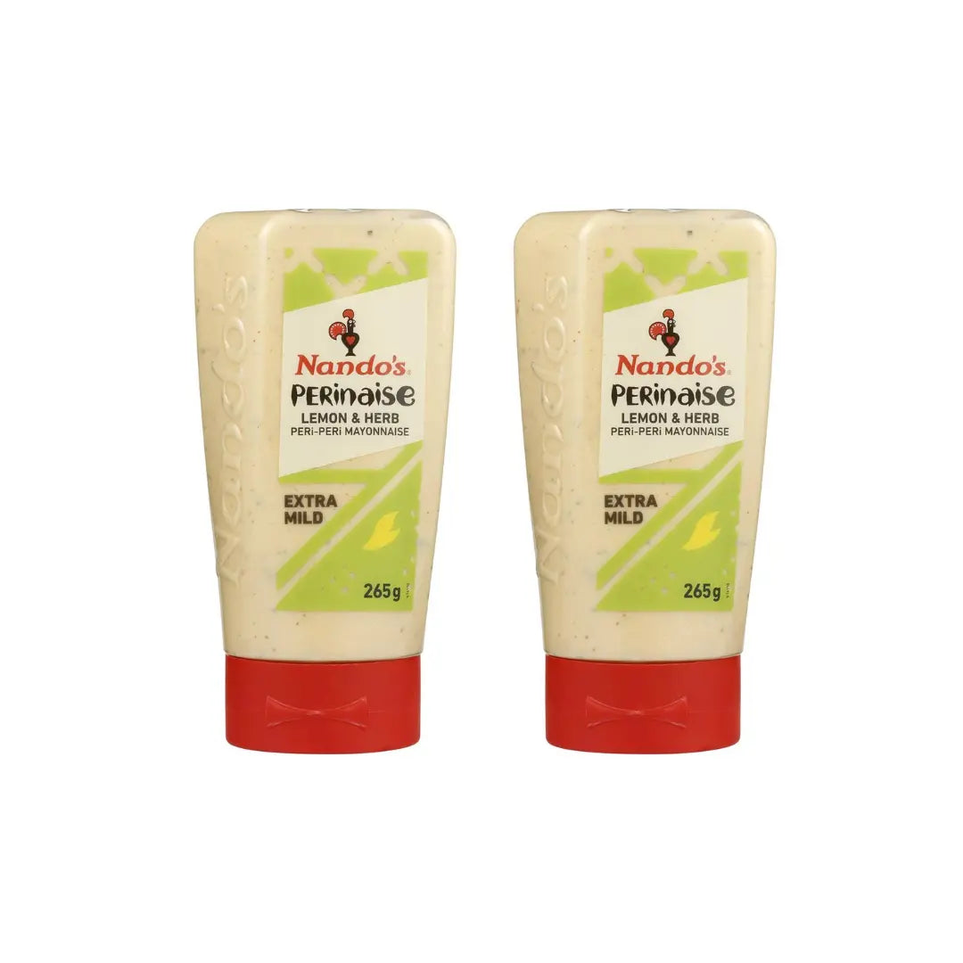 
Nando's Perinaise Peri-Peri Mayonnaise Extra Mild 265g (Pack of 2)
