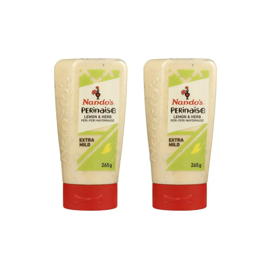 
Nando's Perinaise Peri-Peri Mayonnaise Extra Mild 265g (Pack of 2)
