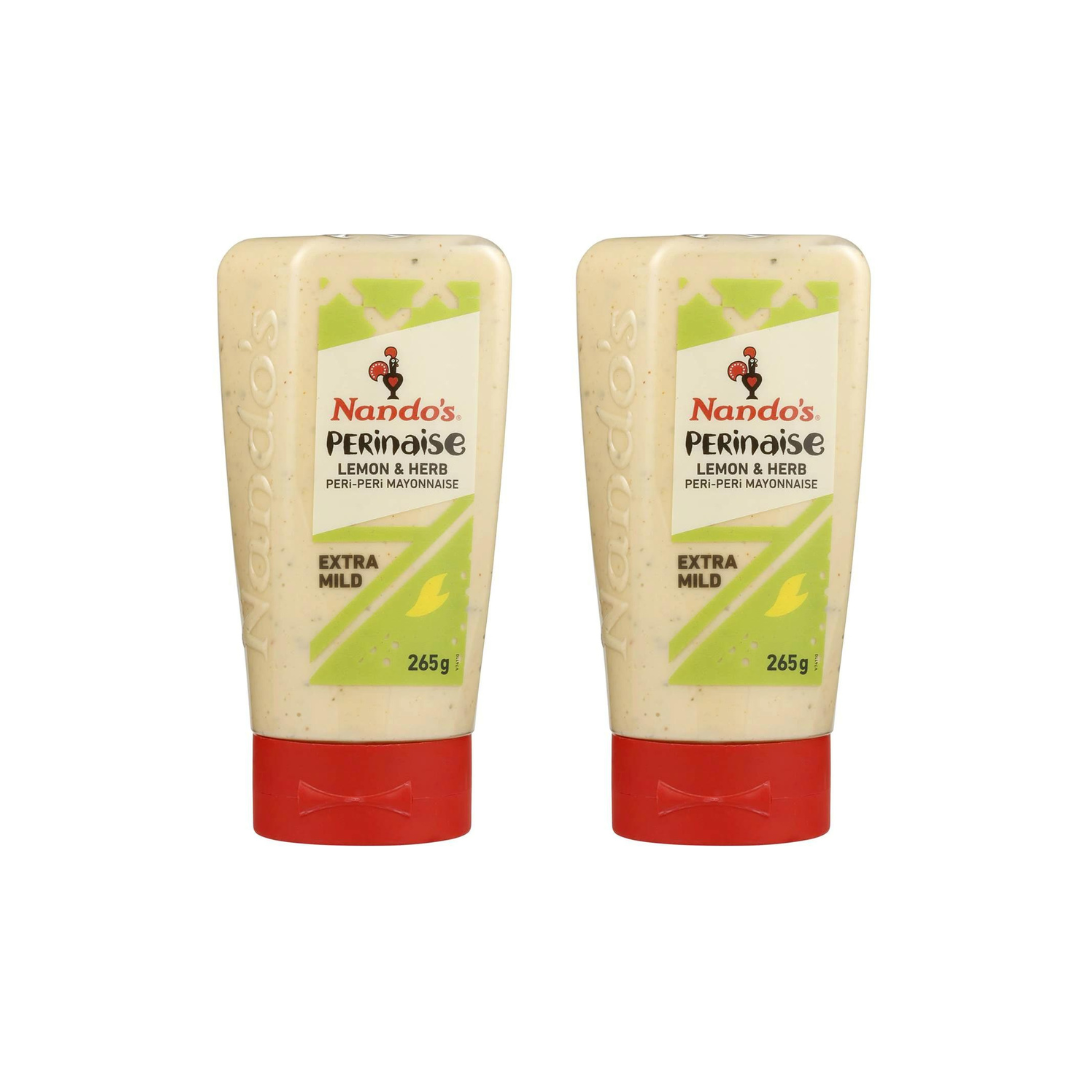 
Nando's Perinaise Peri-Peri Mayonnaise Extra Mild 265g (Pack of 2)
