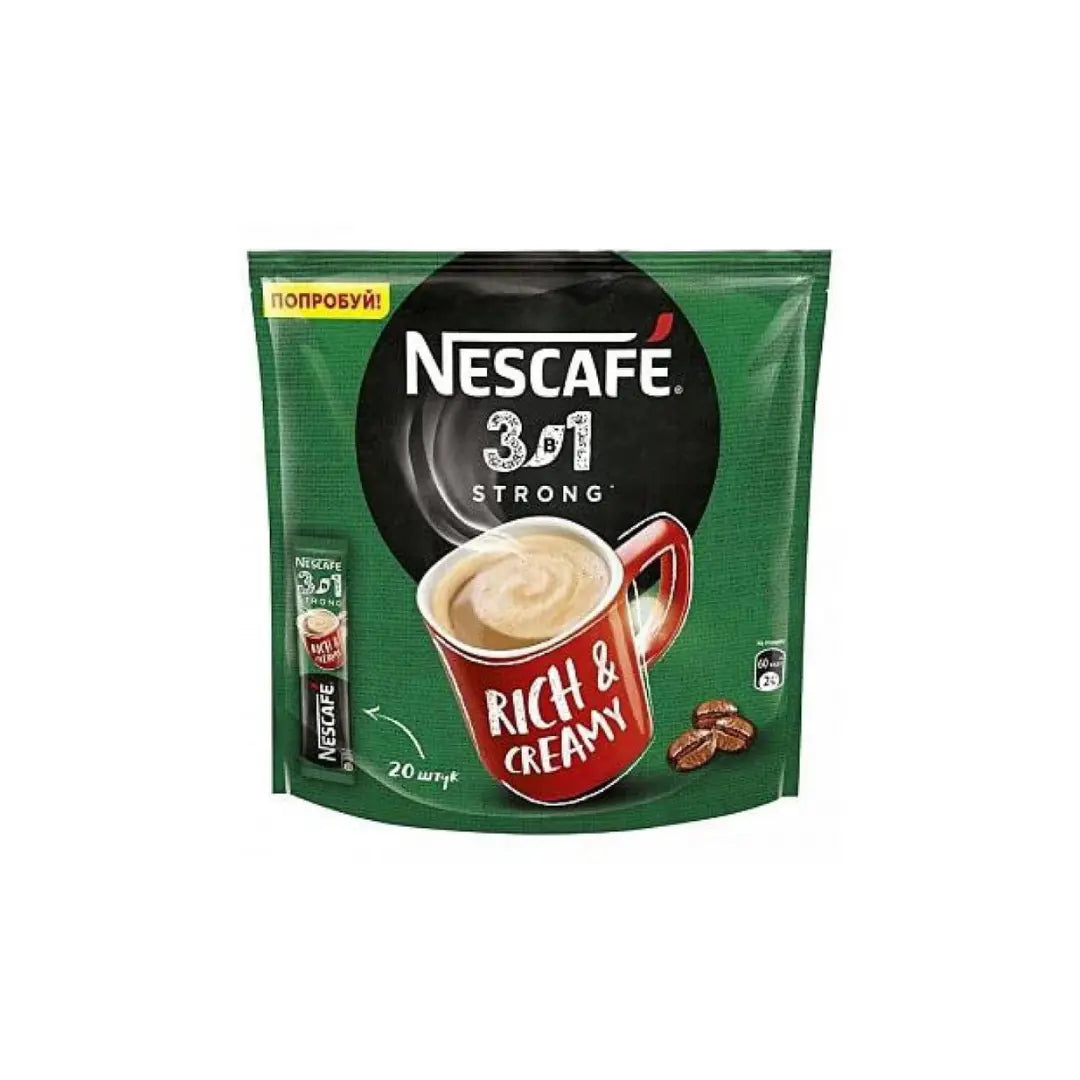 Stron Riach Buy Nescafe 3-in-1 Strong Rich & Creamy Instant Coffee | 20 Bags