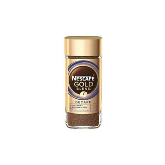 Nescafe Gold Blend Decaff, Smooth Taste Rich Aroma Coffee 100g