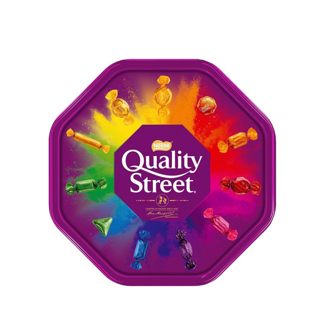 Buy Nestle Quality Street Assorted Milk and Dark Chocolate and Toffees Tin