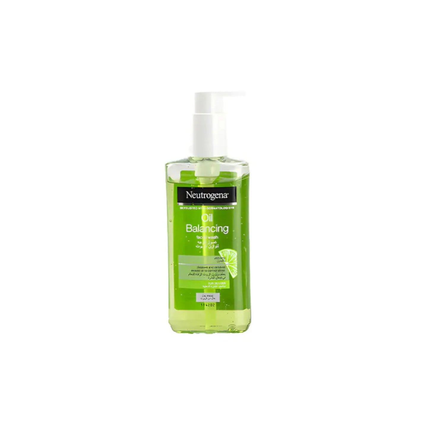 Neutrogena Oil Balancing Facial Wash Lime For Oily Skin - 200ml