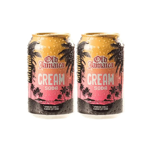 Old Jamaica Cream Soda Drink Imported 330ml (Pack of 2)