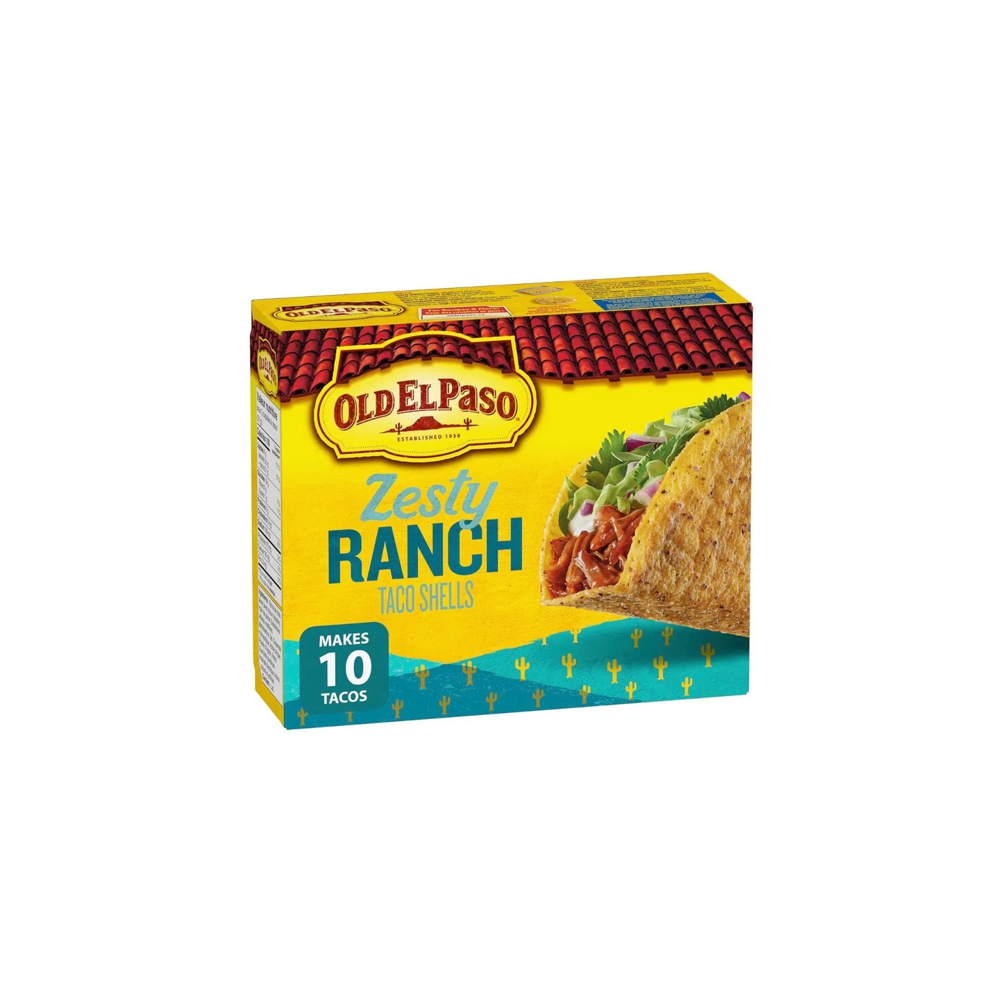 Old El Paso, Ranch Blasted, Stand n' Stuff Taco Shells, 153g