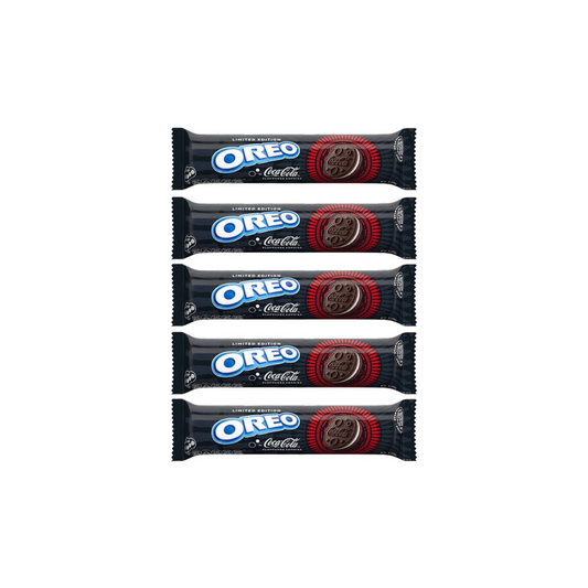 Oreo Coca Cola Flavour Cream Biscuits 128 g (Pack of 5)