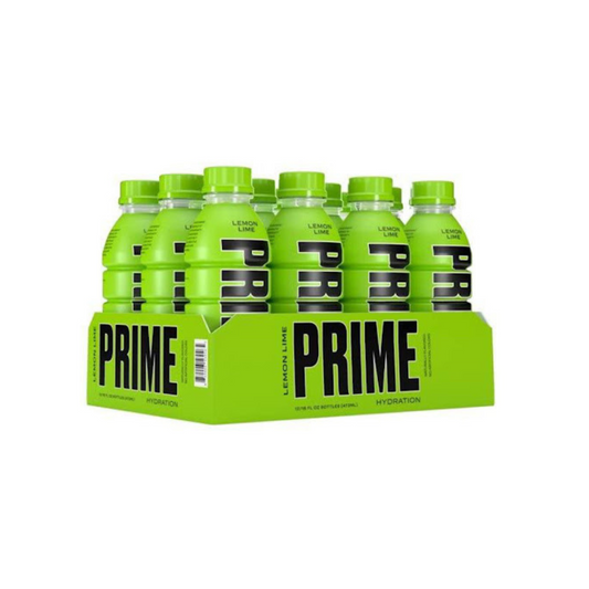 PRIME HYDRATION DRINK By Logan Paul x KSI (Lemon Lime) 500ML (Pack of 12)