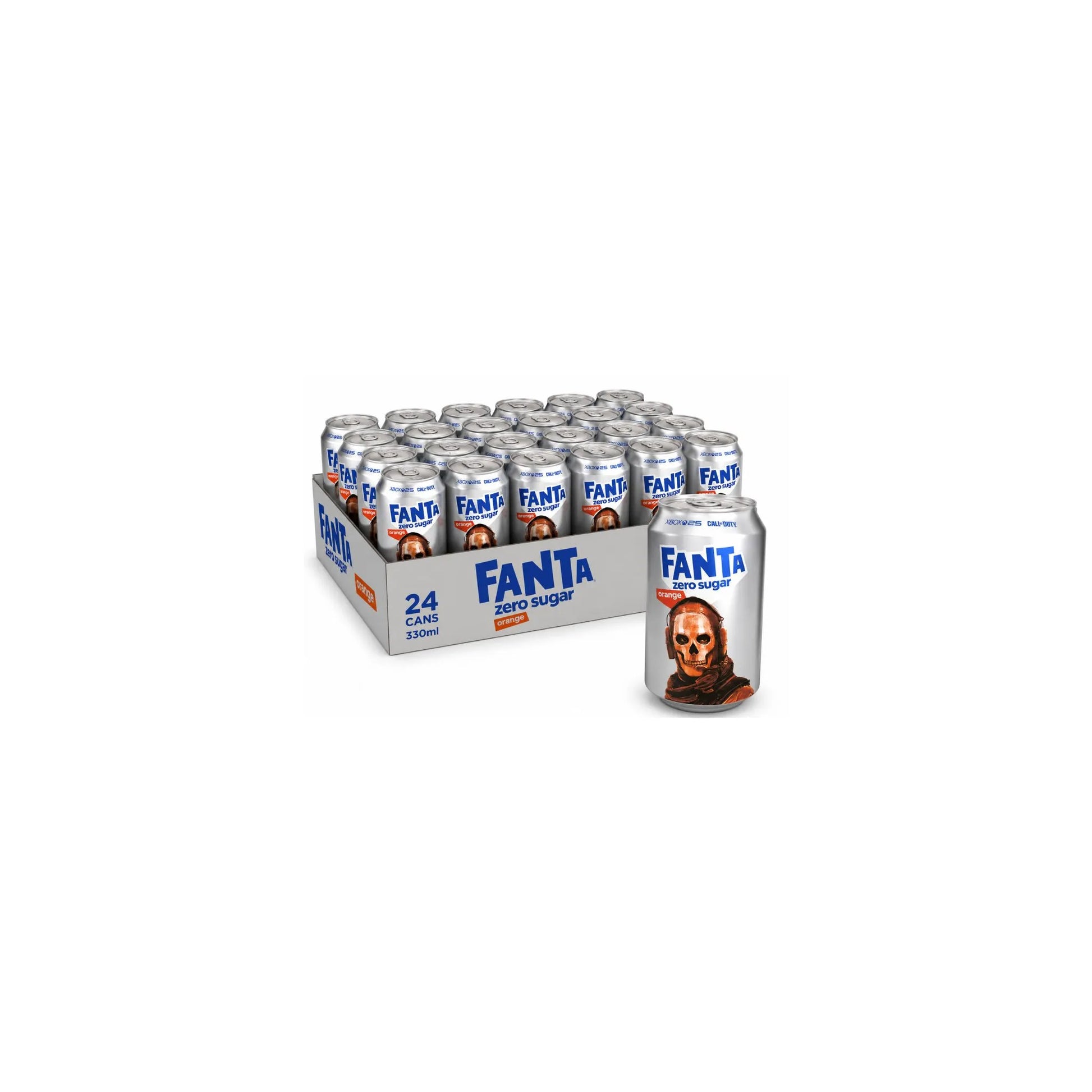 Fanta orange flavour call of duity can 330ml 