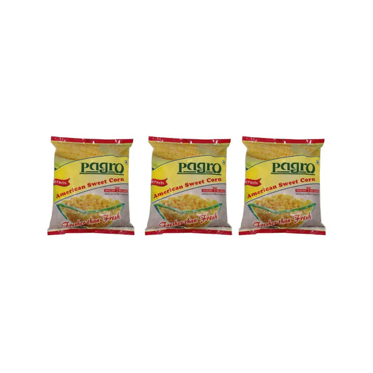 Pagro American Sweet Corn Frozen 500g (Pack of 3)