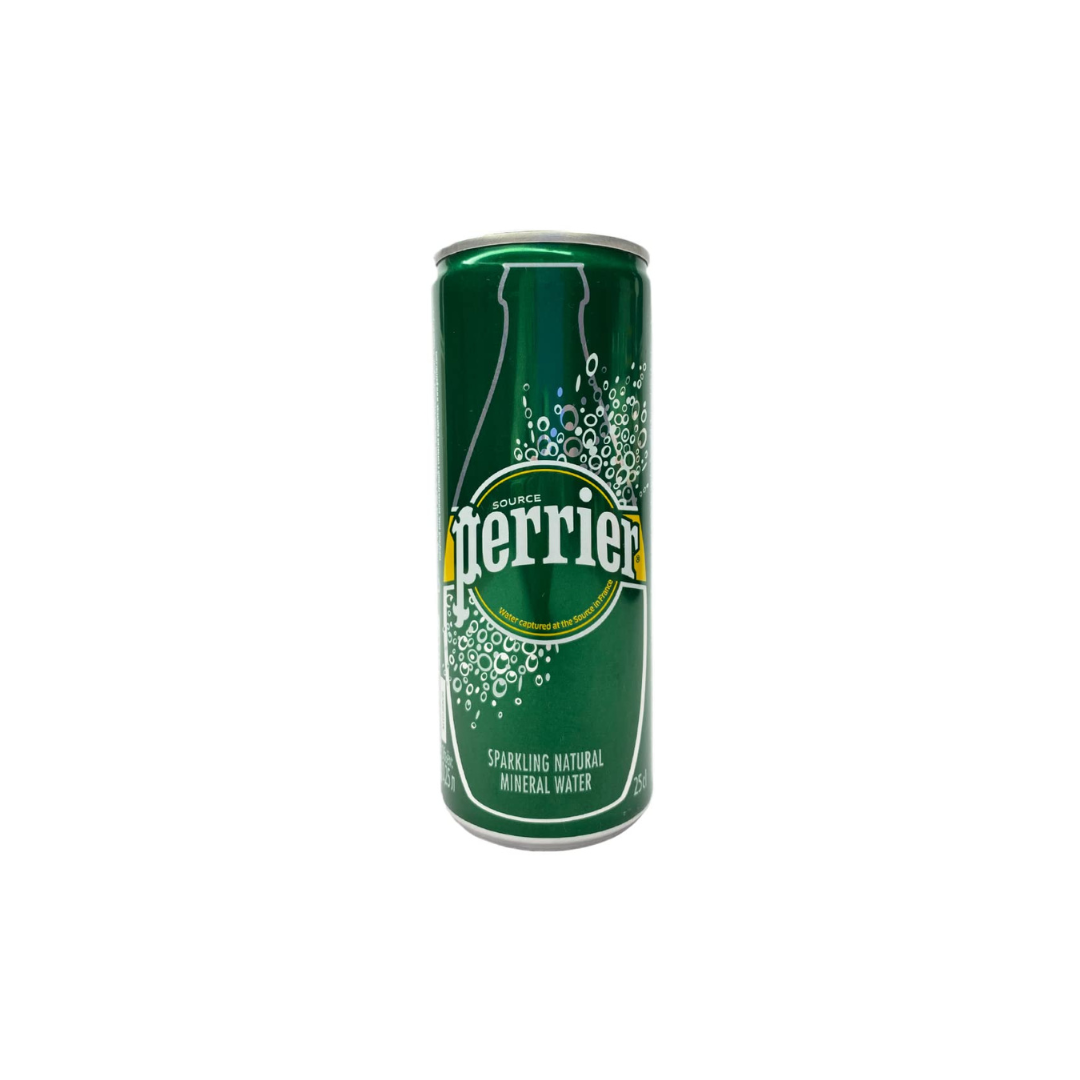 Perrier Carbonated Mineral Water (Sparkling Water), 250ml