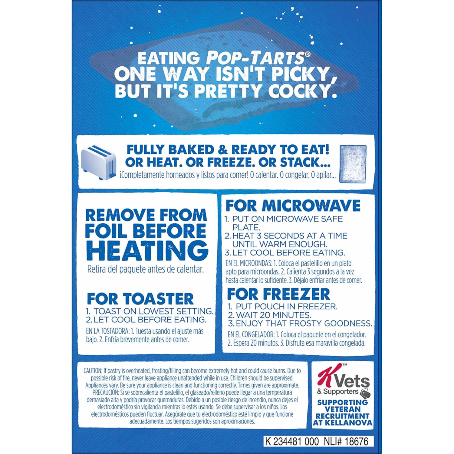 Pop Tarts Frosted Raspberry 384g