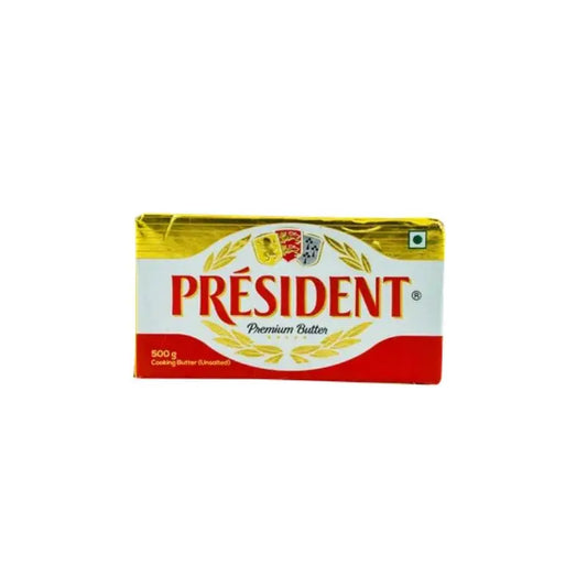 President Unsalted Butter 500gm 