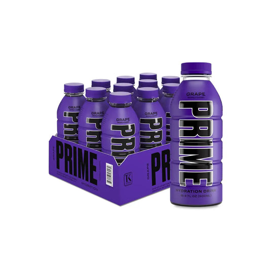 Prime Drinks Grape 500ml × 12 Bottles