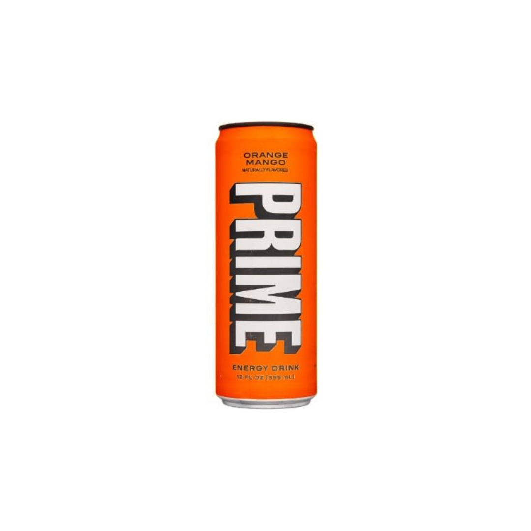 Prime Energy Drink Imported Can Mango Orange 330ml