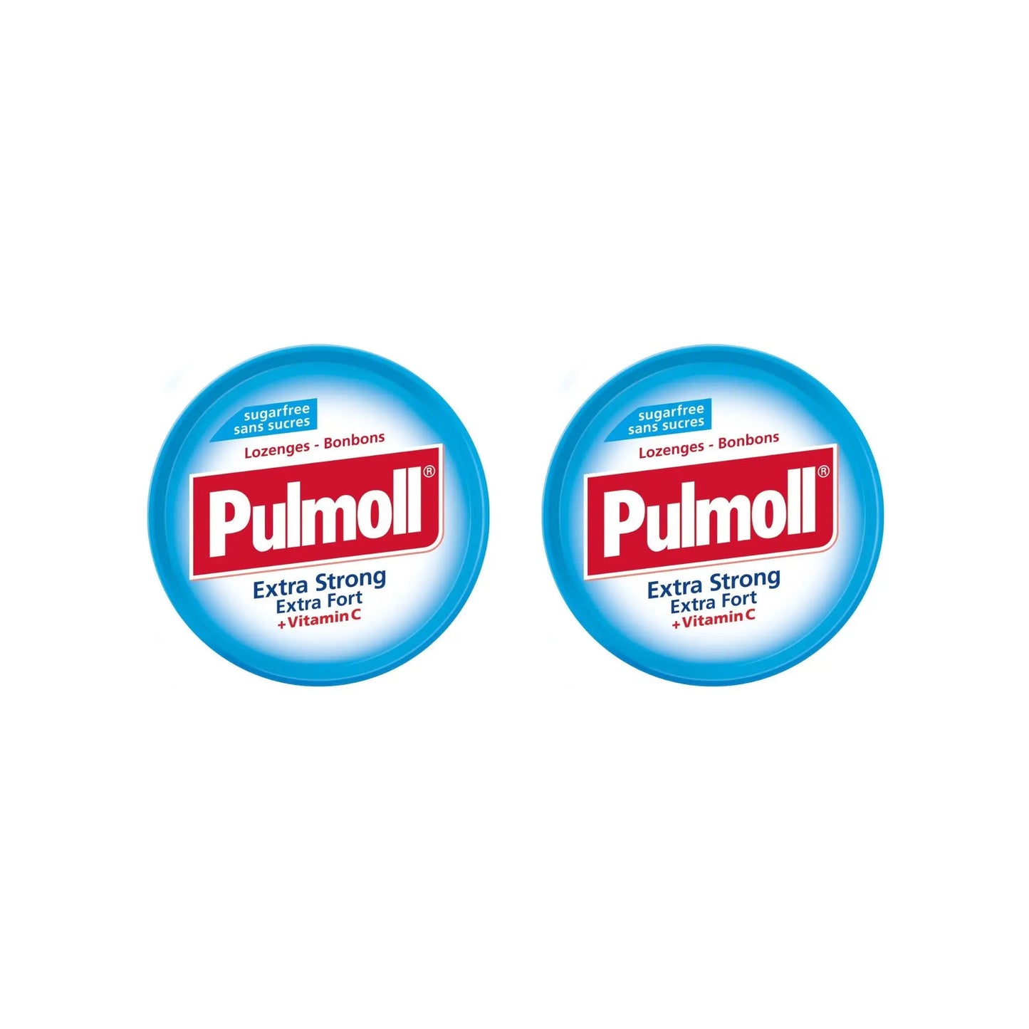 Pulmoll Extra Strong Sugarfree Lozenges, 45g (Pack of 2)