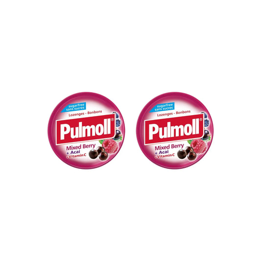 Pulmoll Mix Berry Sugarfree Lozenges, 45 g (Pack of 2)