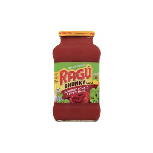 Ragu Chunky Sundried Tomato & Sweet Basil Sauce 677gm