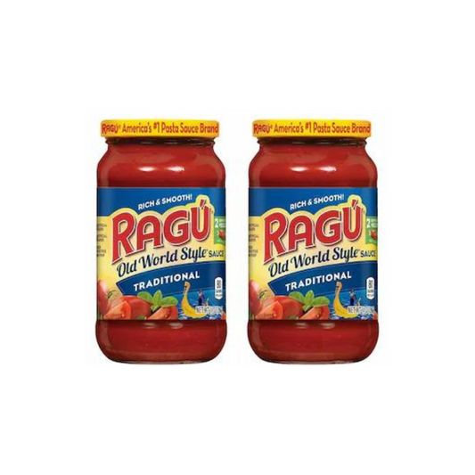 Ragu Old World Style Sauce Traditional 397g (Pack of 2)