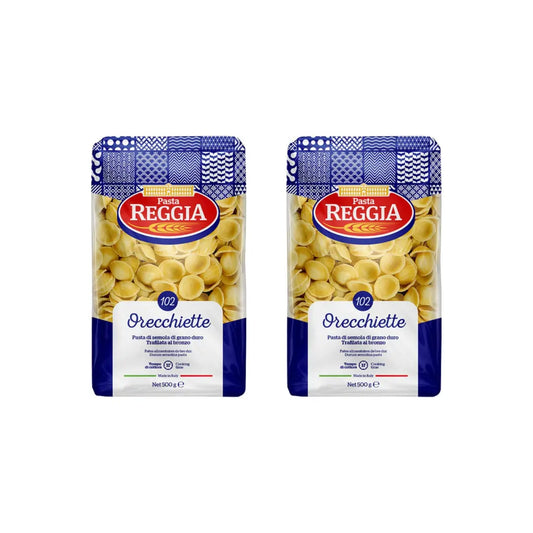 Reggia Orecchiette Baresi 102, 500g (Pack of 2)