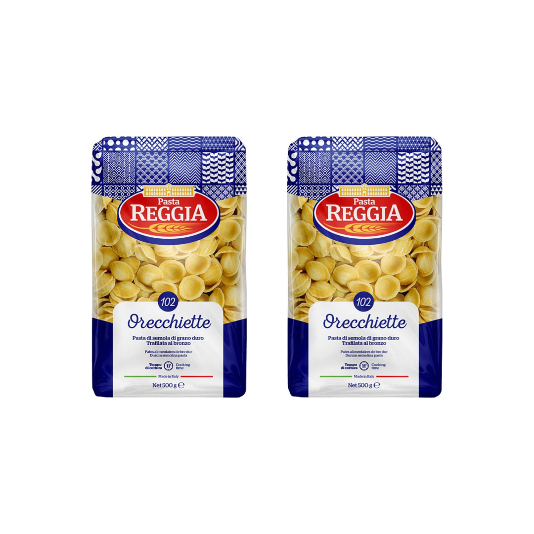 Reggia Orecchiette Baresi 102, 500g (Pack of 2)